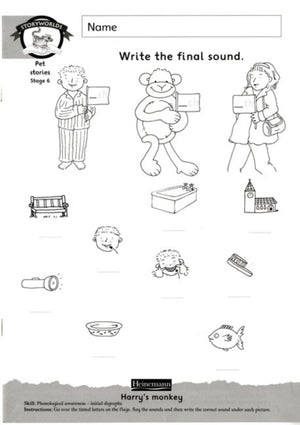 Storyworlds Yr1/P2 Stage 6, Animal World, Workbook (8 Pack)
