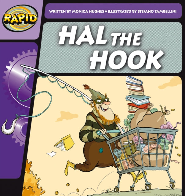 Book cover of: Rapid Phonics Step 2: Hal the Hook (Fiction). By: Mónica Hughes