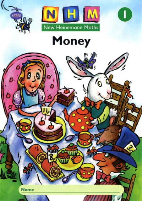 Book cover of: New Heinemann Maths Yr1, Money Activity Book (8 Pack). By: Scottish Primary Mathematics Group