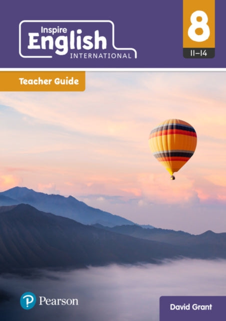 Book cover of: Inspire English International Year 8 Teacher Guide. By: Grant, David