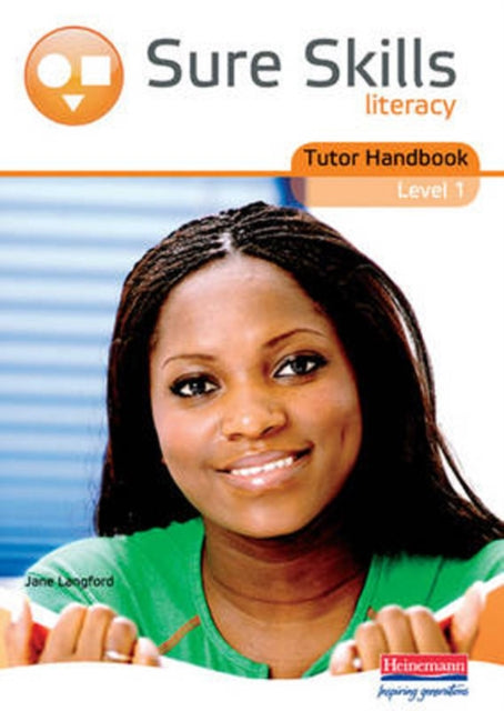 Book cover of: Sure Skills Literacy Level 1 Tutor Handbook. By: Jane Langford