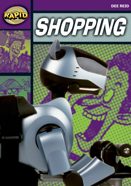 Book cover of: Rapid Reading: Shopping (Starter Level 2B). By: Dee Reid