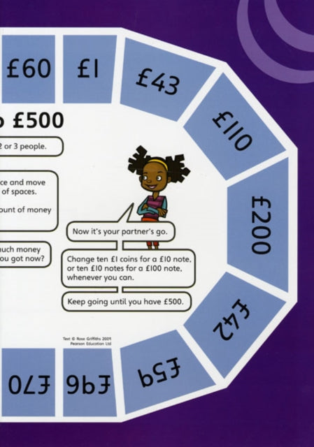 Book cover of: Rapid Maths: Stage 5 Games Pack. By: Rose Griffiths