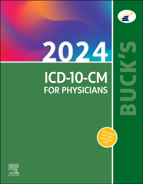 Book cover of: Buck's 2024 ICD-10-CM for Physicians. By: Elsevier