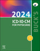 Book cover of: Buck's 2024 ICD-10-CM for Physicians. By: Elsevier