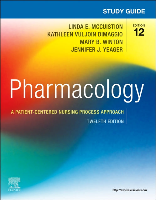 Book cover of: Study Guide for Pharmacology
