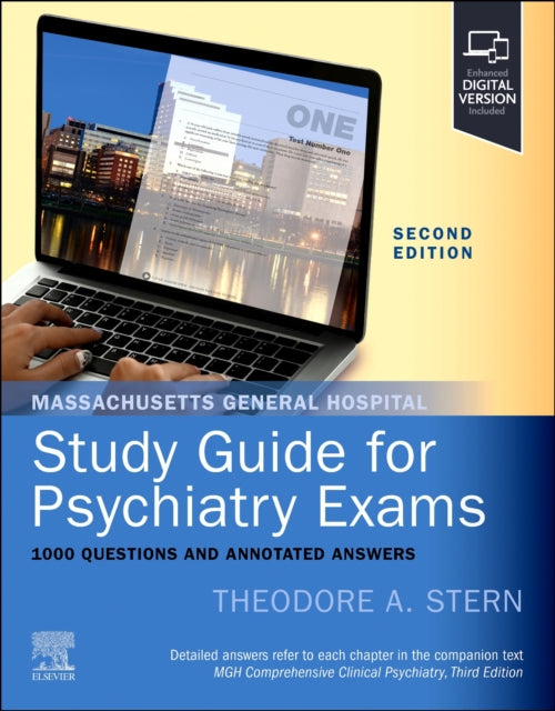 Book cover of: Massachusetts General Hospital Study Guide for Psychiatry Exams. By: Theodore A. Stern