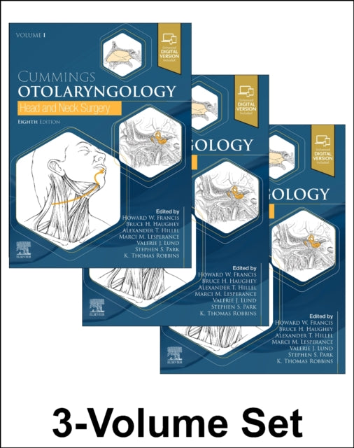 Book cover of: Cummings Otolaryngology: Head and Neck Surgery. By: Paul W. Flint
