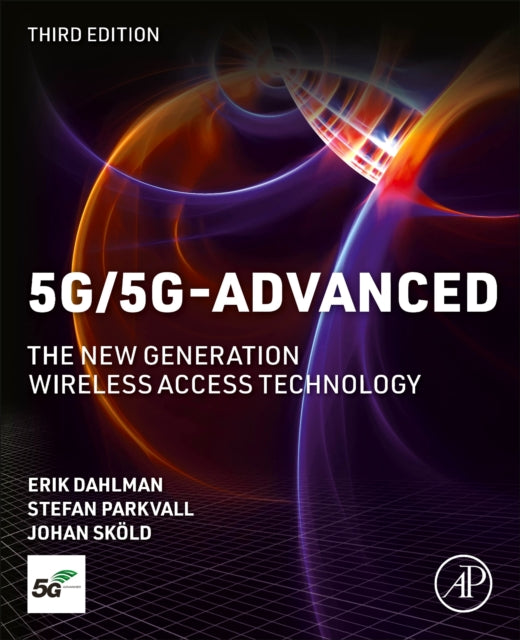 Book cover of: 5G/5G-Advanced. By: Erik Dahlman