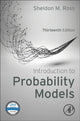 Book cover of: Introduction to Probability Models. By: Sheldon M. Ross