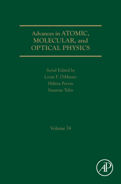 Book cover of: Advances in Atomic, Molecular, and Optical Physics. By: Susanne Yelin
