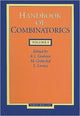 Book cover of: Handbook of Combinatorics Volume 1
