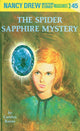 Book cover of: Nancy Drew 45: the Spider Sapphire Mystery. By: Michael J. Bugeja