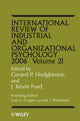 Book cover of: International Review of Industrial and Organizational Psychology 2006, Volume 21