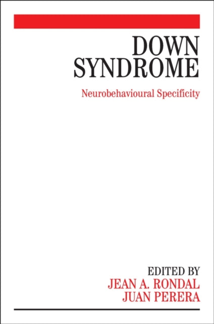 Book cover of: Down Syndrome. By: Jean-Adolphe, PhD Rondal