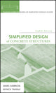 Book cover of: Simplified Design of Concrete Structures. By: James Ambrose
