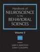 Book cover of: Handbook of Neuroscience for the Behavioral Sciences, Volume 2