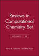 Book cover of: Reviews in Computational Chemistry, Volumes 1 - 23 Set. By: Kenneth B. Lipkowitz