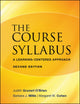Book cover of: Course Syllabus. By: Judith Grunert