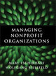 Book cover of: Managing Nonprofit Organizations. By: Mary Tschirhart