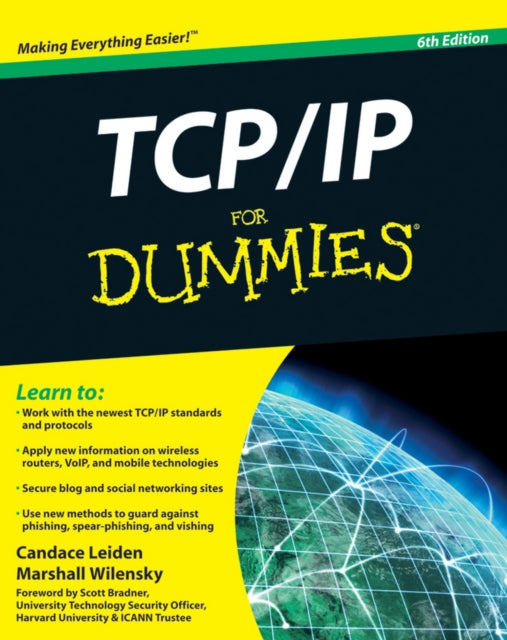 Book cover of: TCP / IP For Dummies. By: Candace Leiden