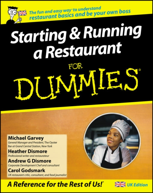 Book cover of: Starting and Running a Restaurant For Dummies, UK Edition