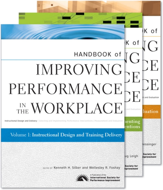 Book cover of: Handbook of Improving Performance in the Workplace, Set