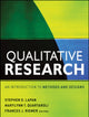 Book cover of: Qualitative Research. By: Stephen D. Lapan