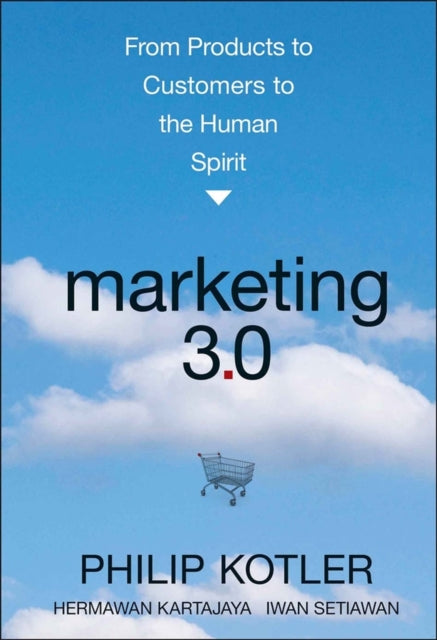 Book cover of: Marketing 3.0. By: Philip Kotler