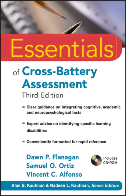 Book cover of: Essentials of Cross-Battery Assessment. By: Dawn P. Flanagan