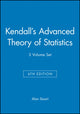 Book cover of: Kendall's Advanced Theory of Statistics, Set. By: Maurice G. Kendall