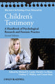 Book cover of: Children's Testimony. By: Michael E. Lamb