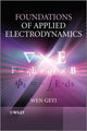 Book cover of: Foundations of Applied Electrodynamics. By: Geyi Wen