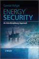 Book cover of: Energy Security. By: Gawdat Bahgat