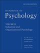 Book cover of: Handbook of Psychology, Industrial and Organizational Psychology. By: Weiner, Irving B.