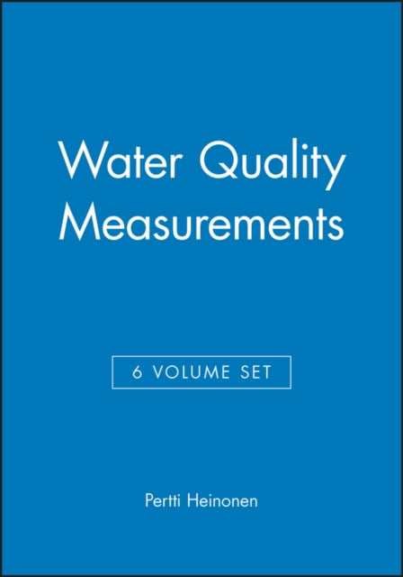 Book cover of: Water Quality Measurements, 6 Volume Set. By: Pertti Heinonen