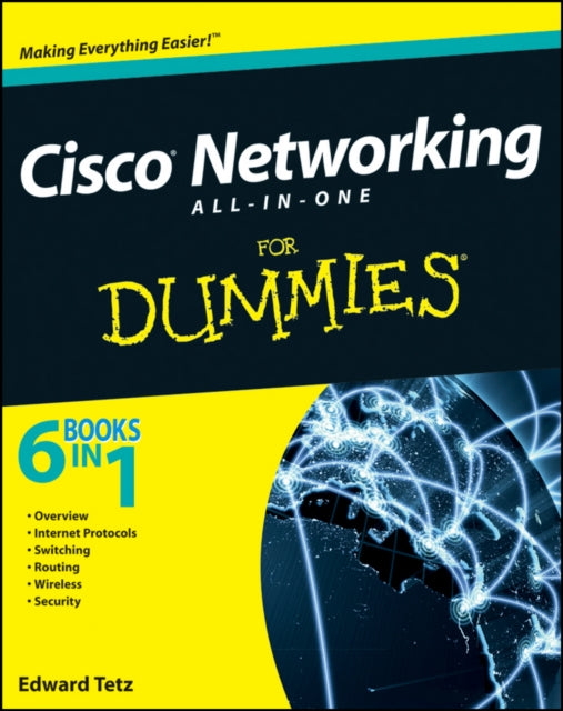 Book cover of: Cisco Networking All-in-One For Dummies