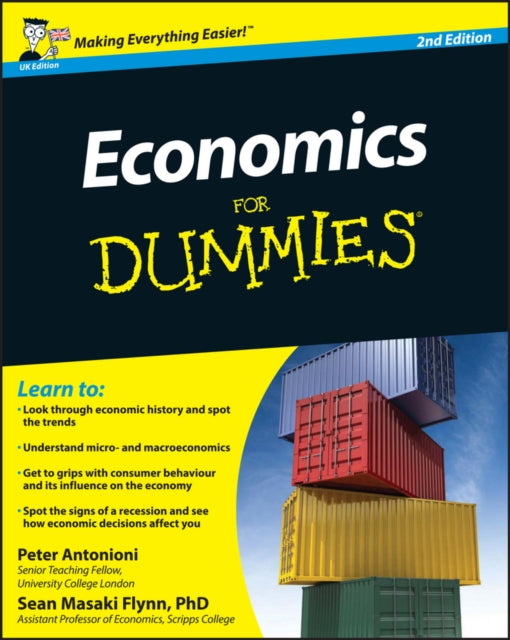 Book cover of: Economics For Dummies, UK Edition