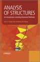 Book cover of: Analysis of Structures. By: Anthony M. Waas