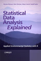 Book cover of: Statistical Data Analysis Explained