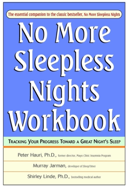 Book cover of: No More Sleepless Nights, Workbook