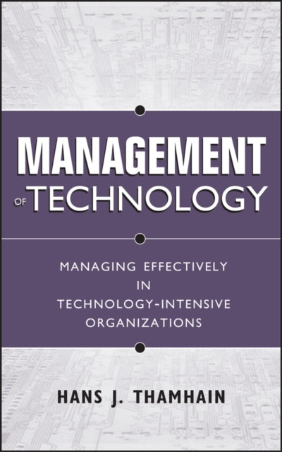 Book cover of: Management of Technology