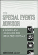 Book cover of: Special Events Advisor. By: David Sorin