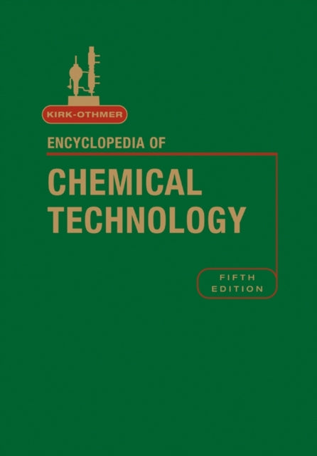 Book cover of: Kirk-Othmer Encyclopedia of Chemical Technology, Volume 17