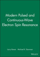 Book cover of: Modern Pulsed and Continuous-Wave Electron Spin Resonance