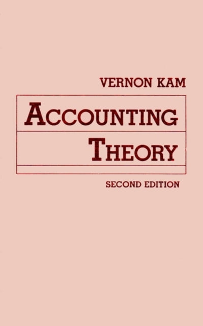 Book cover of: Accounting Theory