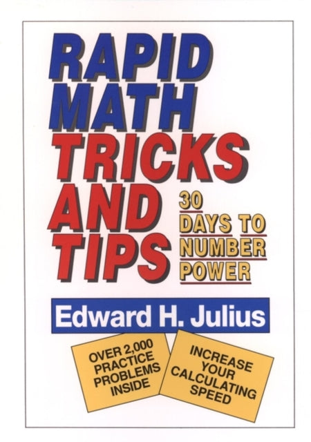 Book cover of: Rapid Math Tricks & Tips