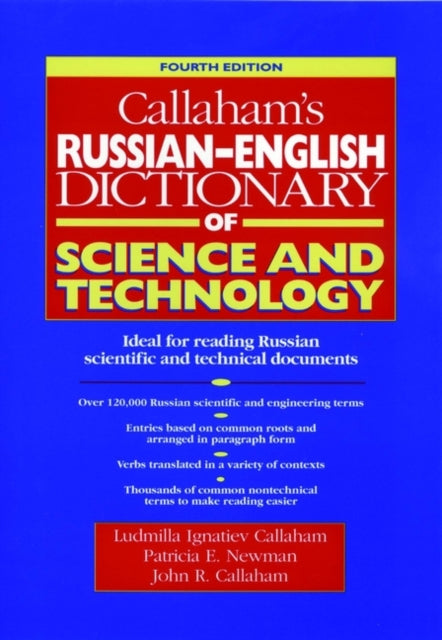 Book cover of: Callaham's Russian-English Dictionary of Science and Technology