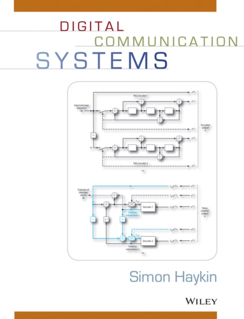 Book cover of: Digital Communication Systems. By: Simon Haykin