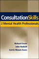 Book cover of: Consultation Skills for Mental Health Professionals